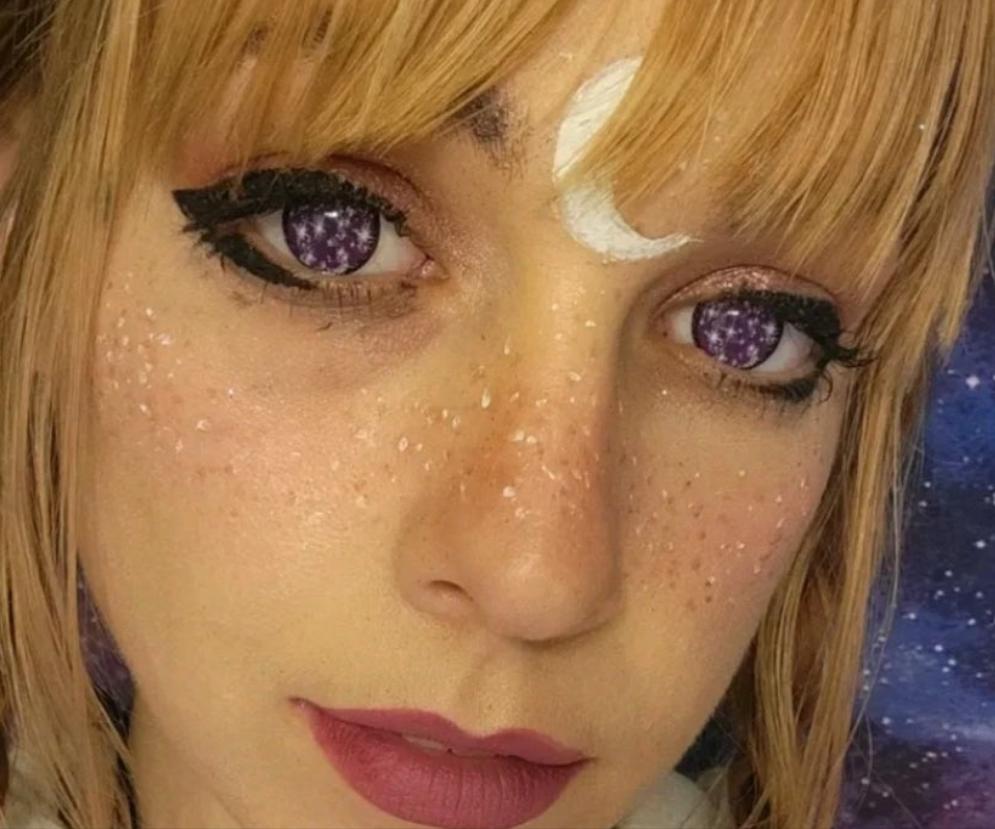 Purple galaxy